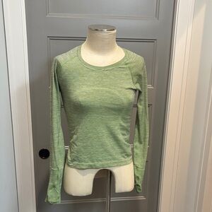 Lululemon Green Striped Women's Top